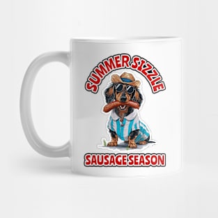 Summer Sizzle Sausage Season - Dachshund Lover Mug